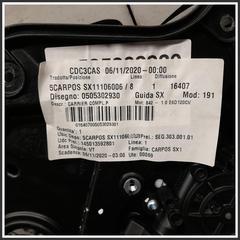 Immagine di Alzacristallo porta INTELAIATURA | sx. | post.