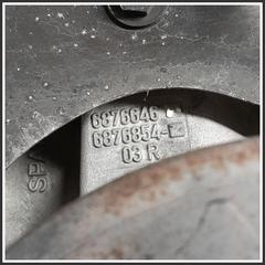 Immagine di Fusello ruota SOPPORTO GIREVOLE DESTRA | dx. | ant.