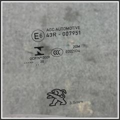 Immagine di Cristallo scendente porta VETRO PORT.ANT. | sx. | ant.