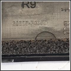 Immagine di RIVESTIMENTO MODANATURA POSTERIORE TETTO DX