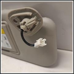 Immagine di Pannello parasole ALETTA PARASOLE DX EVO3 (DISMESSO) | dx. | 