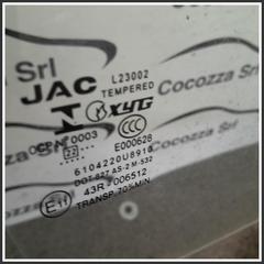 Immagine di Cristallo scendente porta CRISTALLO PORTA ANT. DX EVOELECTRIC/EVO3 | dx. | ant.