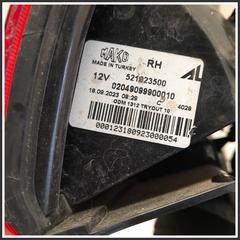 Immagine di Fanale FANALE POSTERIORE | dx. | post.