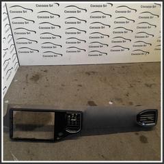 Immagine di Cornice decorativa griglie aria cruscotto (centr.) Pannello centr. cruscotto con cornice autoradio  |  | 