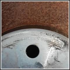 Immagine di Coppia Disco freno Disco del freno leggero ventilato destro sinistro anteriore dx sx