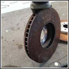 Immagine di Coppia Disco freno Disco del freno leggero ventilato destro sinistro anteriore dx sx