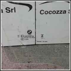 Immagine di Cristallo scendente porta Cristallo laterale porta ant. dx | dx. | ant.