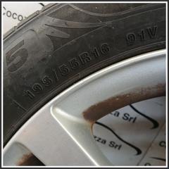 Immagine di Cerchio ruota RUOTA | sx. | ant.