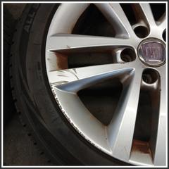 Immagine di Cerchi Treni Completi ant. dx. FIAT Croma II 735463367