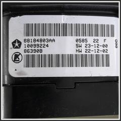 Immagine di Pulsantiera Interruttori ant. sx. JEEP Grand Cherokee IV K68620475AA