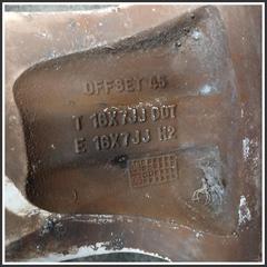 Immagine di Cerchi Treni Completi ant. dx. KIA Sorento I 529103E571