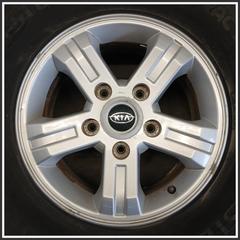 Immagine di Cerchi Treni Completi ant. dx. KIA Sorento I 529103E571