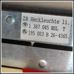 Immagine di Fanaleria Posteriore post. sx. BMW Serie 3 E36 Berlina 63211387361