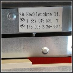 Immagine di Fanaleria Posteriore post. sx. BMW Serie 3 E36 Berlina 63211387361