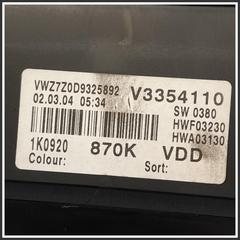 Immagine di Quadri Strumenti VOLKSWAGEN Golf V 1K0920872JXZ03