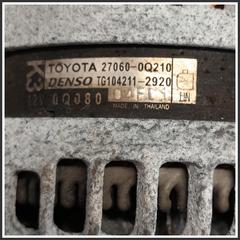 Immagine di Alternatore 1KRFE 270600Q210 TG1042112920 TOYOTA Aygo X