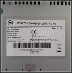 Immagine di Autoradio Radio C00270913 P03275C00403820220519 MAXUS E-Deliver 9