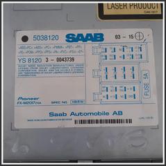 Immagine di Autoradio Radio 400109096 5038120 SAAB 9-5 I SW