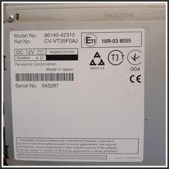 Immagine di Autoradio Radio 8612042410 E1110R038055 TOYOTA RAV 4 IV