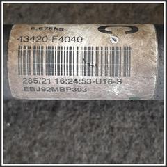 Immagine di Semiasse Anteriore Sinistro 2ZR 43420F4040 EBJ92MBP303 TOYOTA C-HR I