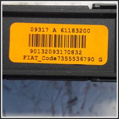 Immagine di Comandi Multifunzionali Anteriore Centrala 735531321 LANCIA Ypsilon III