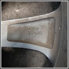Immagine di Cerchio Singolo Lega 18 Pollici 7.0J 5 X ET 33 DR DR 4.0