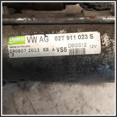 Immagine di Motorino Avviamento BZG 1.2 02T911024N 02T911023S VOLKSWAGEN Polo V