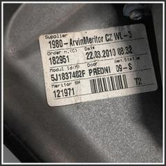 Immagine di Alzacristallo Elettrico Anteriore Destro 5J4837402 SKODA Fabia 545 SW