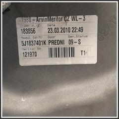 Immagine di Alzacristallo  Anteriore Sinistro 5J4837401 SKODA Fabia 545 SW