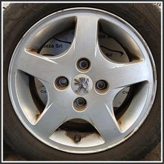 Immagine di Cerchi Lega 14 Pollici 5.5J 4 X ET - PEUGEOT 206