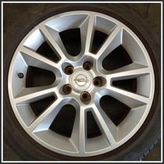 Immagine di Cerchio Singolo Lega 17 Pollici 7.0J 5 X ET 39 OPEL Astra H SW