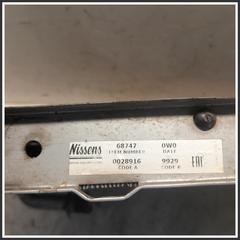 Immagine di Radiatore Acqua Motore 21400AX600 0028916 CR12DE  NISSAN Micra III 1.2