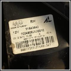 Immagine di Fanale Posteriore Destro  Alogeno 52102350 FIAT Panda III
