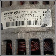 Immagine di Alternatore 350A1000  52003529 51714794 FIAT Grande Punto 1.4