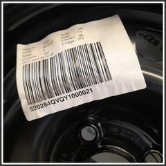 Immagine di Ruotino Di Scorta Ferro 14 Pollici 5.5J 4 X ET 39 OPEL Corsa D