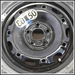 Immagine di Ruotino Di Scorta Ferro 14 Pollici 5.0J  X ET 35 SEAT Ibiza V 6J5
