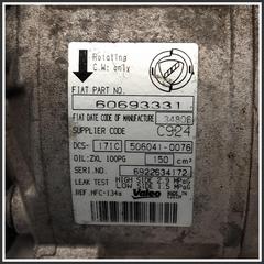 Immagine di Compressore Clima 50510966 60693331 ALFA ROMEO 159
