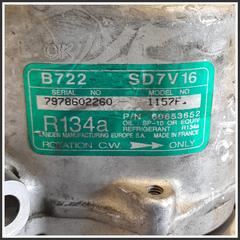 Immagine di Compressore Clima 60653652 7978602260 FIAT Multipla I