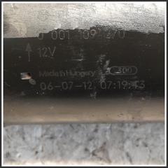 Immagine di Motorino Avviamento D19AA  3110079J00000 0001109270 SUZUKI SX4 1.9