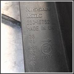 Immagine di Fanale Posteriore Destro  Alogeno 265509U000 NISSAN Note I