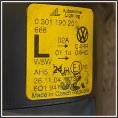 Immagine di Faro - Proiettore Anteriore Sinistro 6Q1941007AF 1305630385 VOLKSWAGEN Polo IV