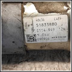 Bild von Motorino Avviamento FIAT Punto II 1.2 188A4000 51890633 51833880