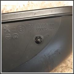 Immagine di Specchio Retrovisore Destro PEUGEOT 208 II 98260171XT 0418180