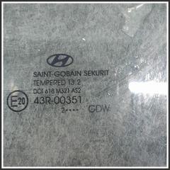 Immagine di Vetro Cristallo Laterale Scendente Posteriore Sinistro HYUNDAI i30 II CW 83411A6200
