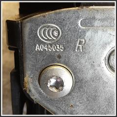 Immagine di Serratura Anteriore Destro HYUNDAI i30 II CW 81320A6000 81320A6110