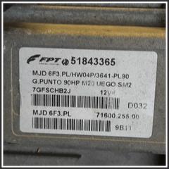 Immagine di Centralina Motore Iniezione ECU FIAT Grande Punto 51784566 7GFSCHB2J