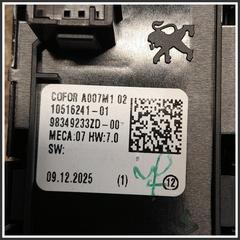 Immagine di Comandi Alzavetri Anteriore Sinistro PEUGEOT 208 II 98349233ZD