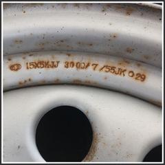 Immagine di Cerchi Ferro 15 Pollici 5.5J 5 X ET - SUZUKI Jimny I