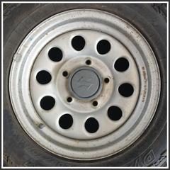 Immagine di Cerchi Ferro 15 Pollici 5.5J 5 X ET - SUZUKI Jimny I