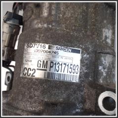 Immagine di Compressore Clima SAAB 9-3 SW 13171593 SD7V16